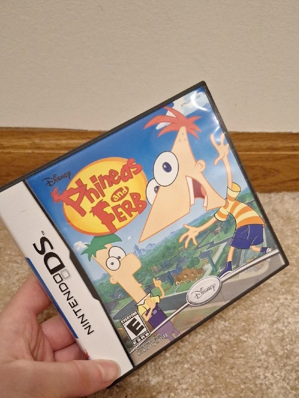 Nintendo DS Phineas and Ferb Game